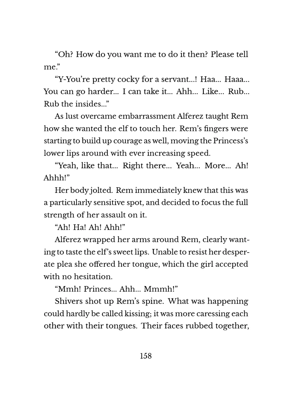 Yuri Elf to Norowareta Hime page 156