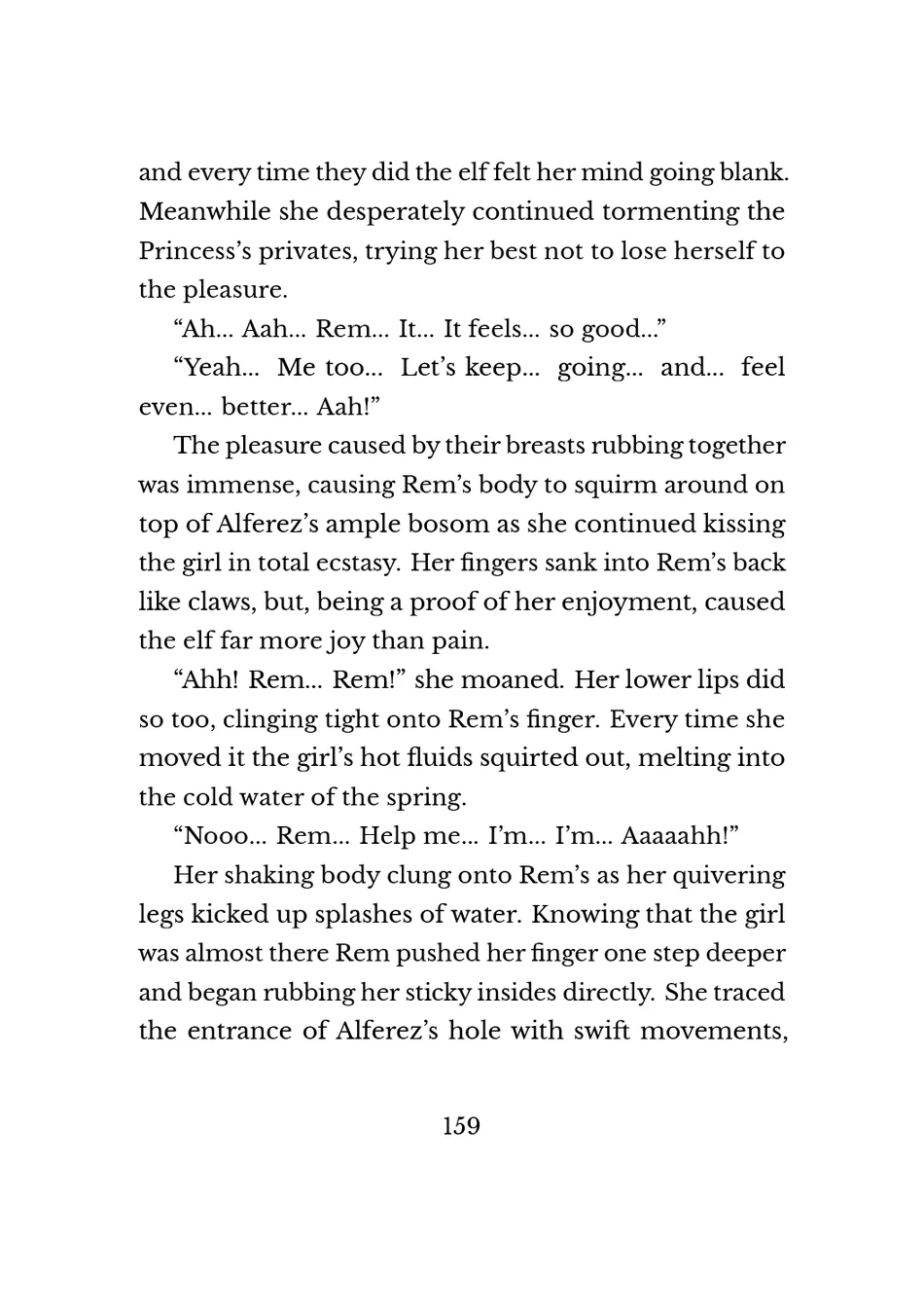 Yuri Elf to Norowareta Hime page 157