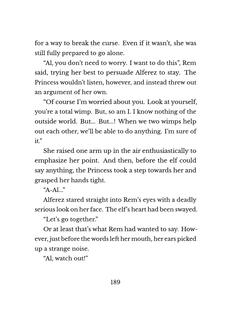 Yuri Elf to Norowareta Hime page 187