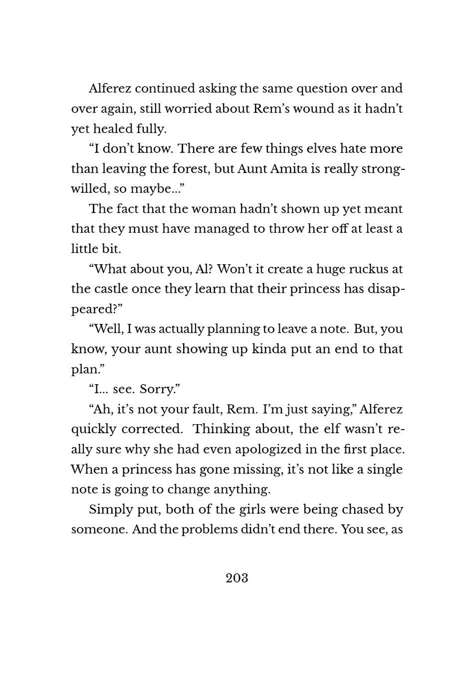Yuri Elf to Norowareta Hime page 201