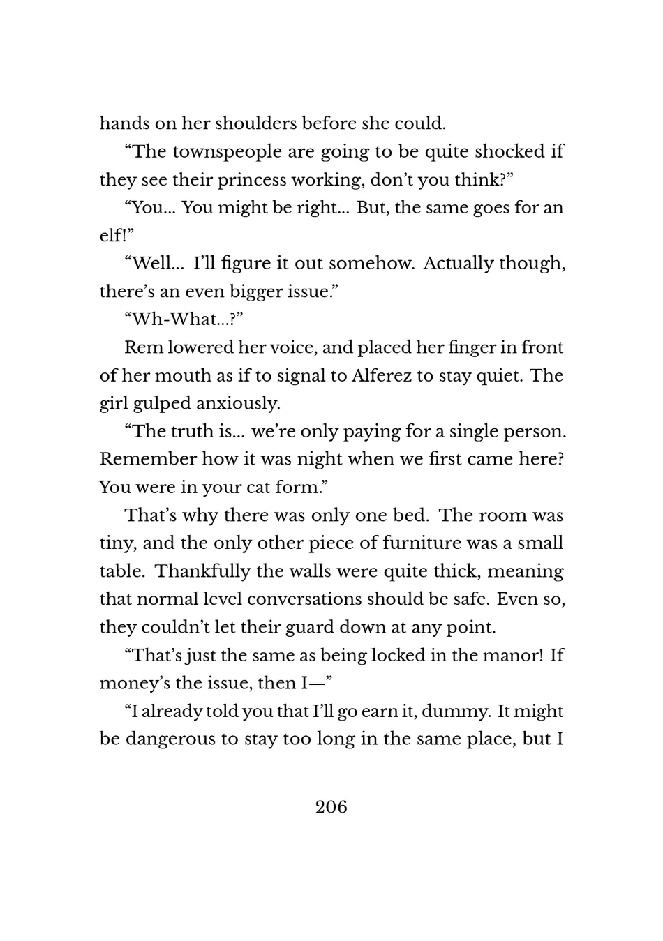 Yuri Elf to Norowareta Hime page 204