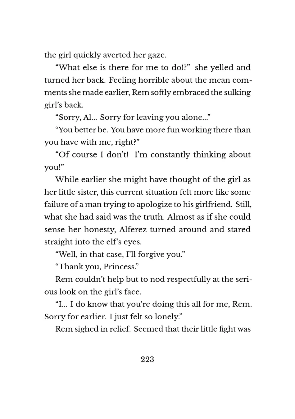 Yuri Elf to Norowareta Hime page 221