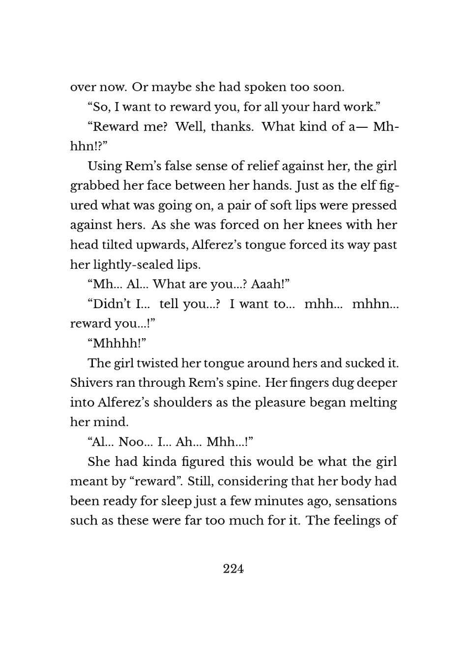 Yuri Elf to Norowareta Hime page 222