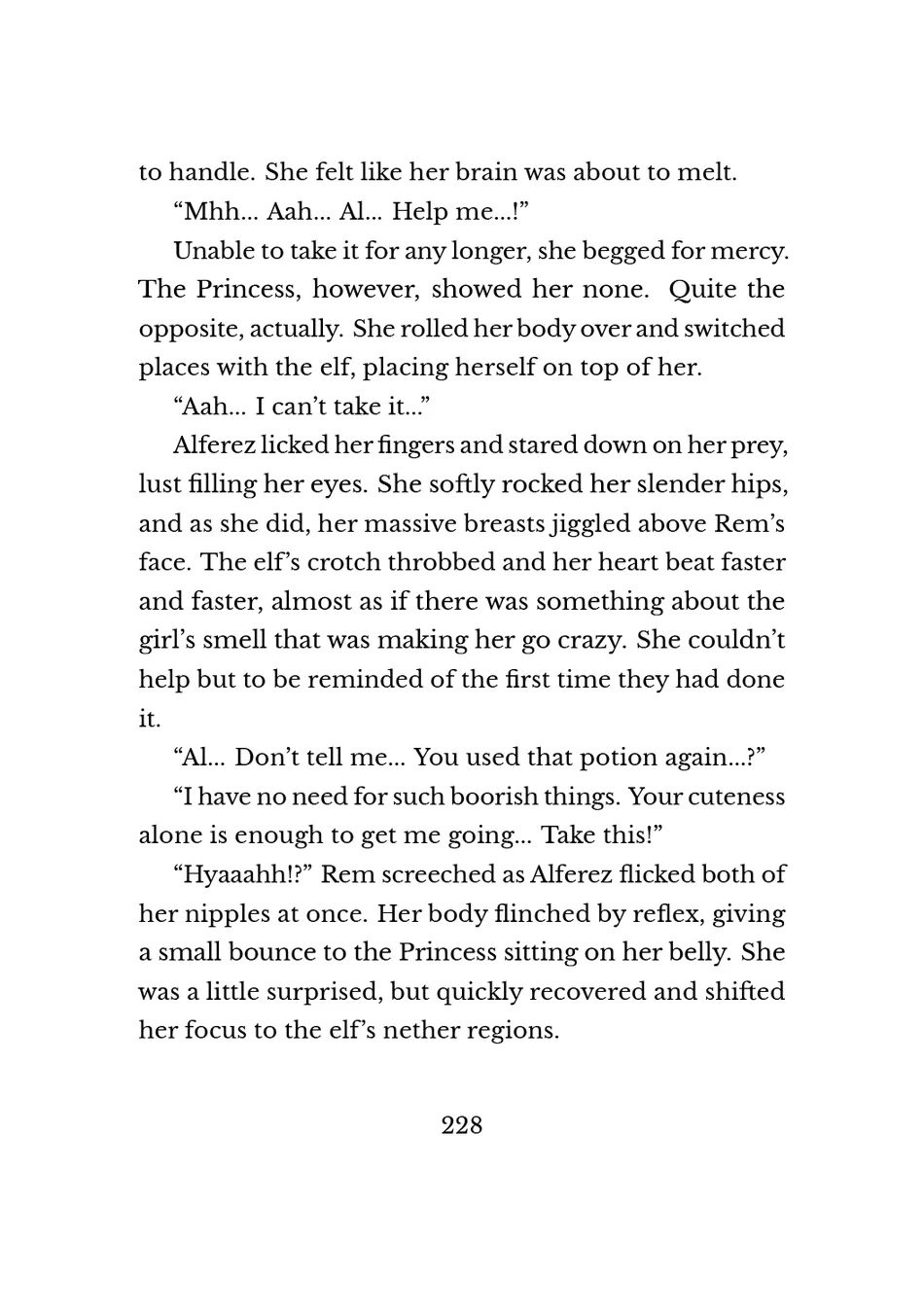 Yuri Elf to Norowareta Hime page 226