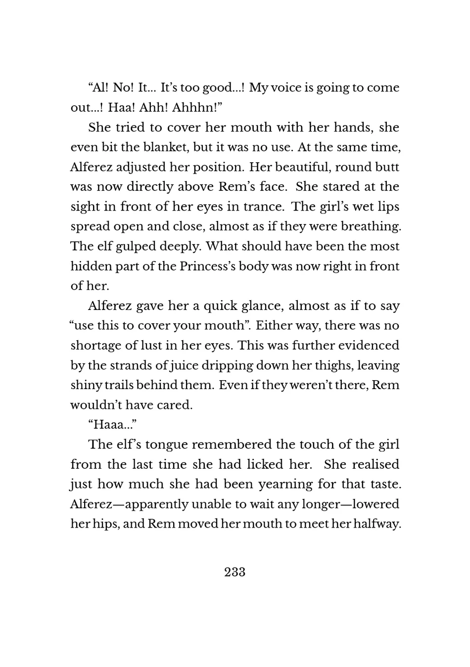 Yuri Elf to Norowareta Hime page 231