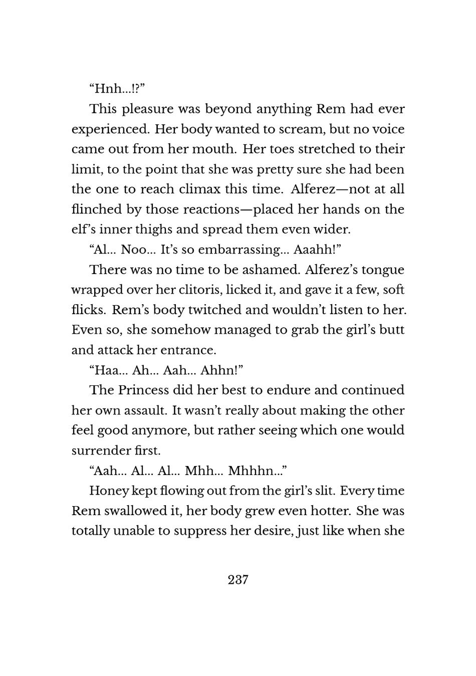 Yuri Elf to Norowareta Hime page 235