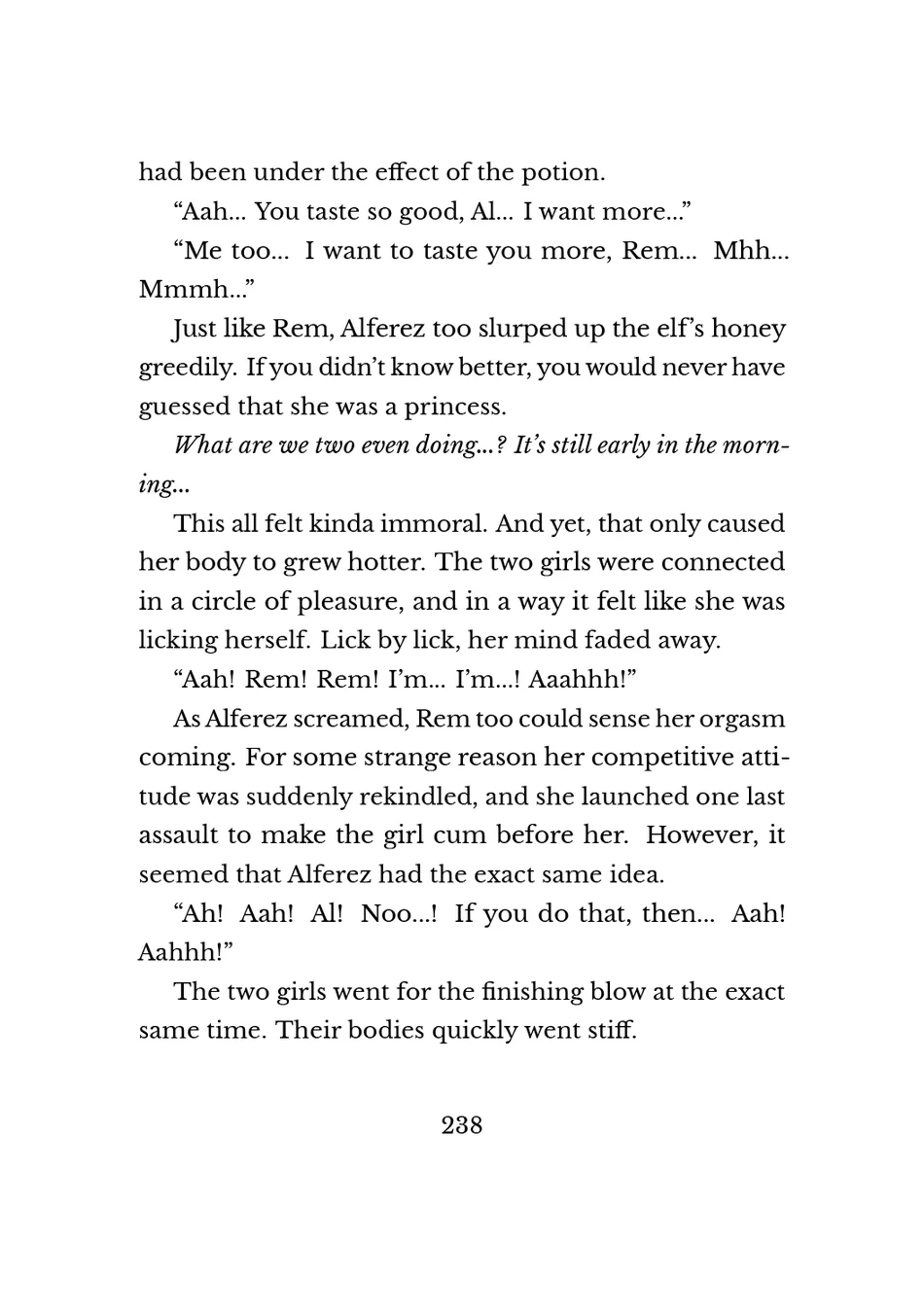 Yuri Elf to Norowareta Hime page 236