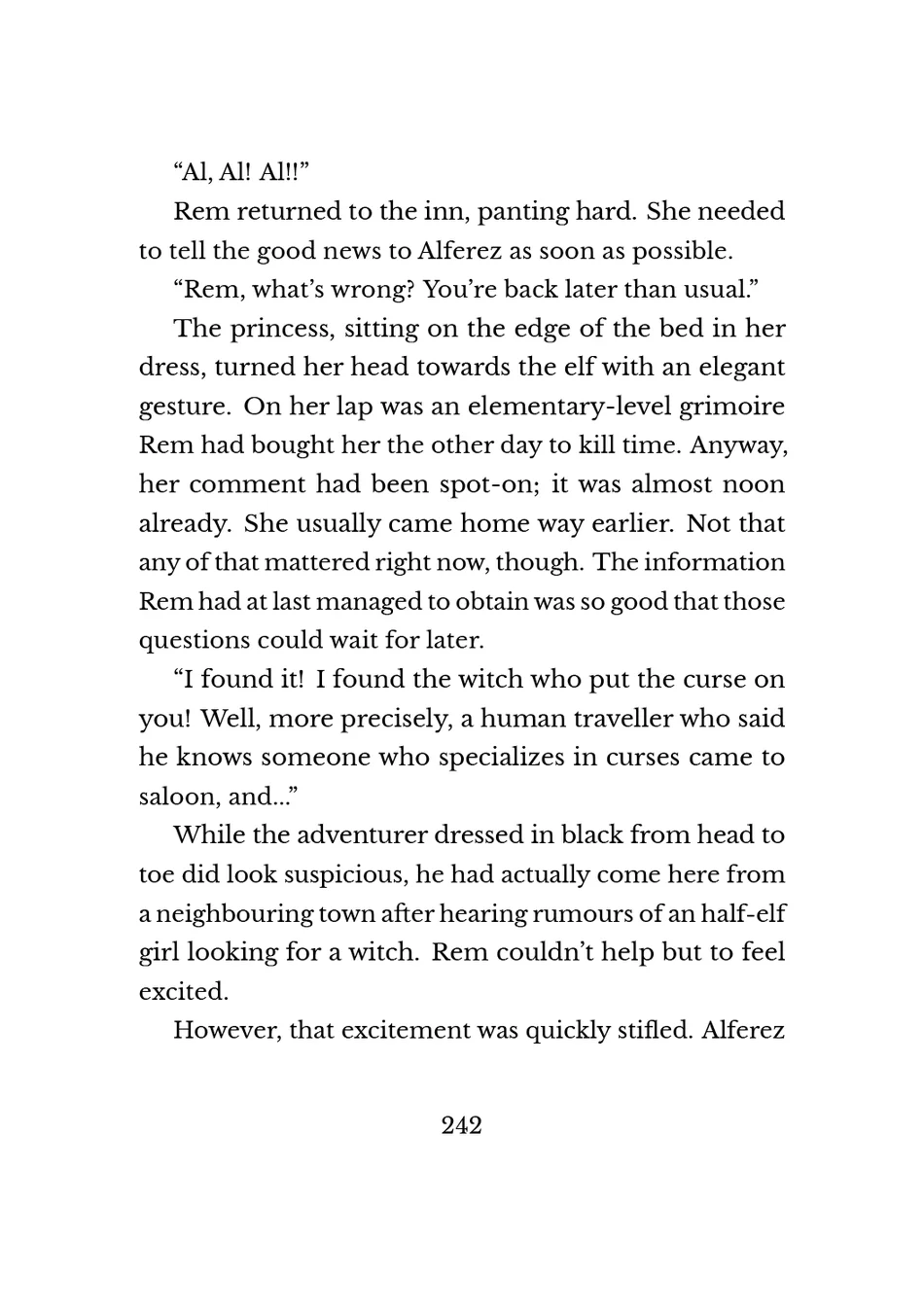 Yuri Elf to Norowareta Hime page 240