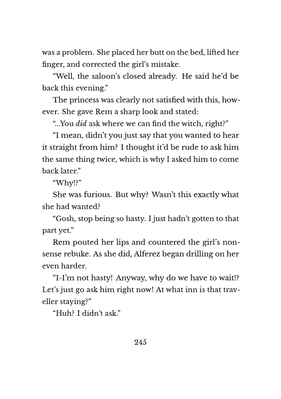 Yuri Elf to Norowareta Hime page 243