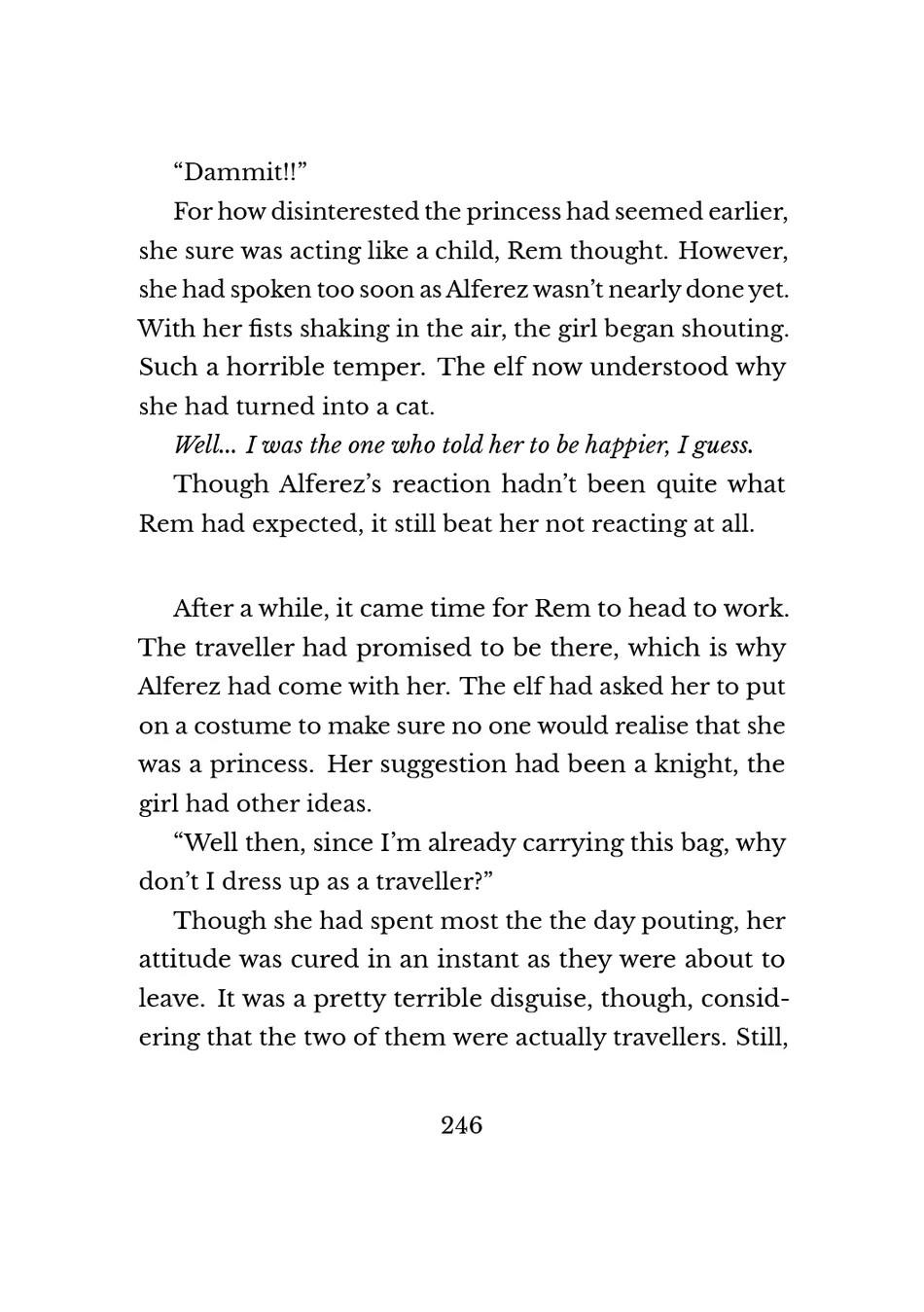 Yuri Elf to Norowareta Hime page 244