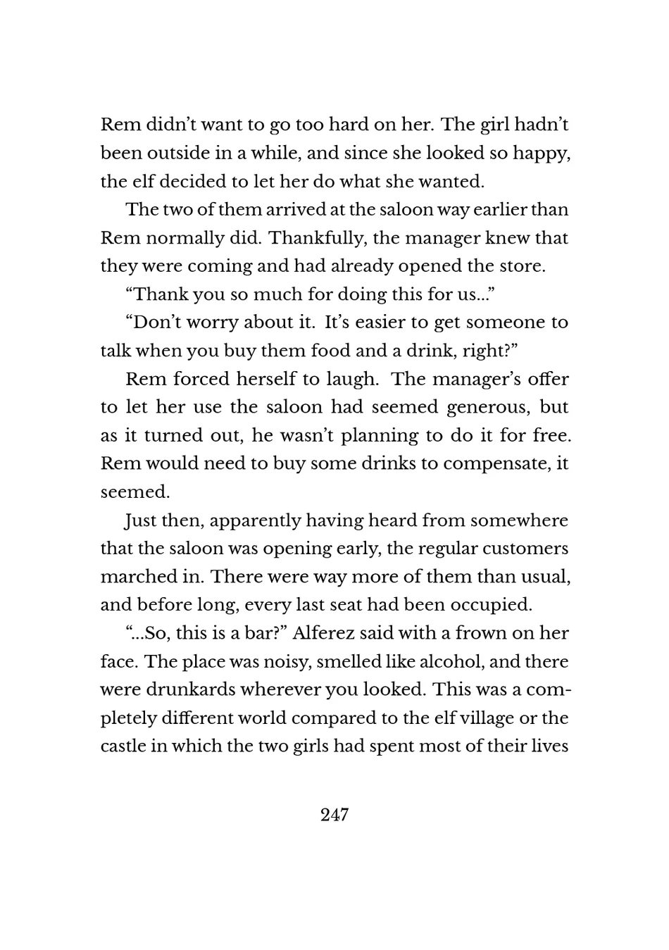 Yuri Elf to Norowareta Hime page 245
