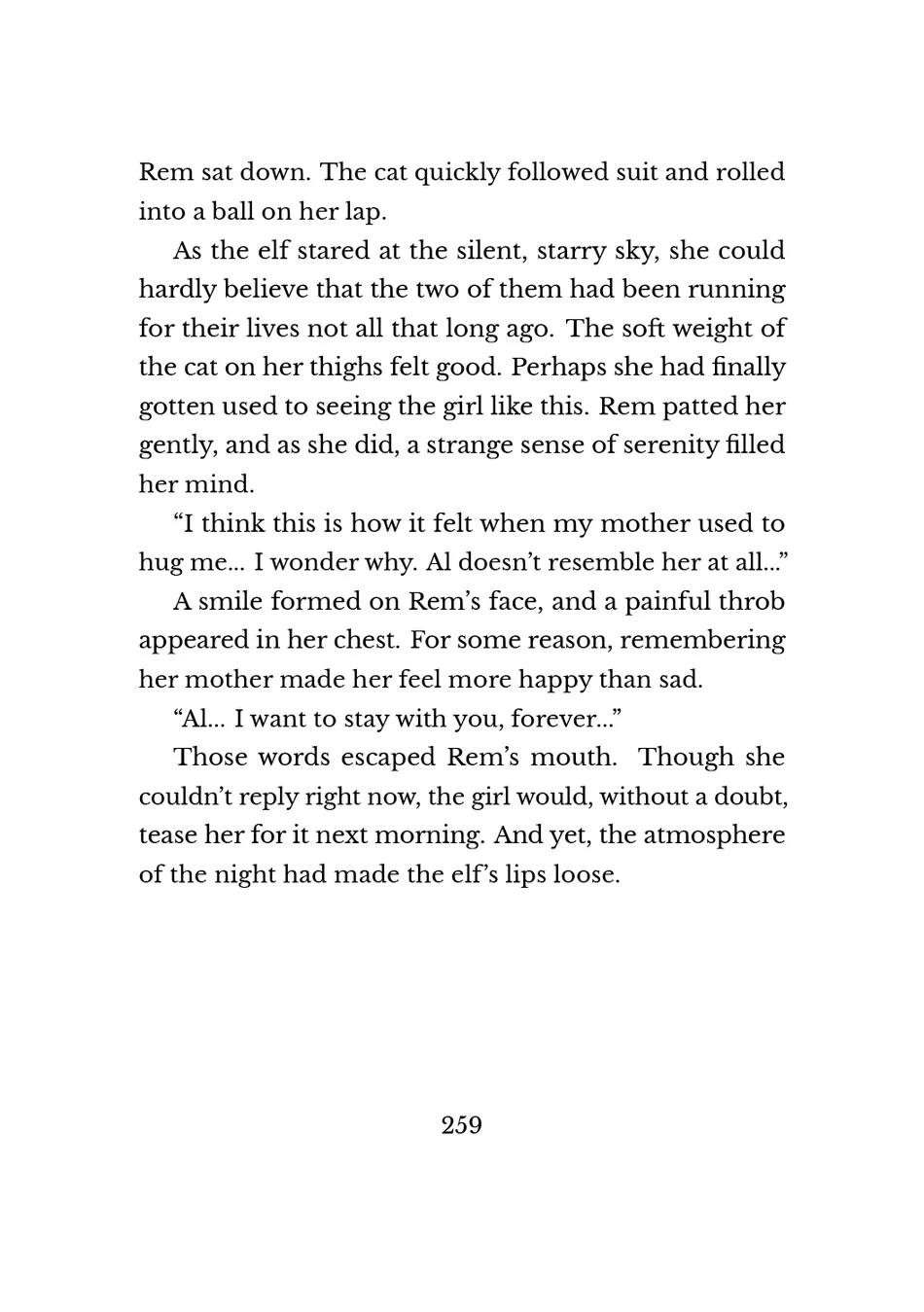Yuri Elf to Norowareta Hime page 257