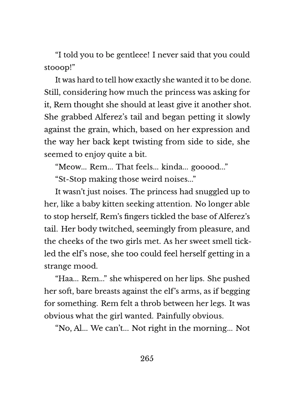 Yuri Elf to Norowareta Hime page 263