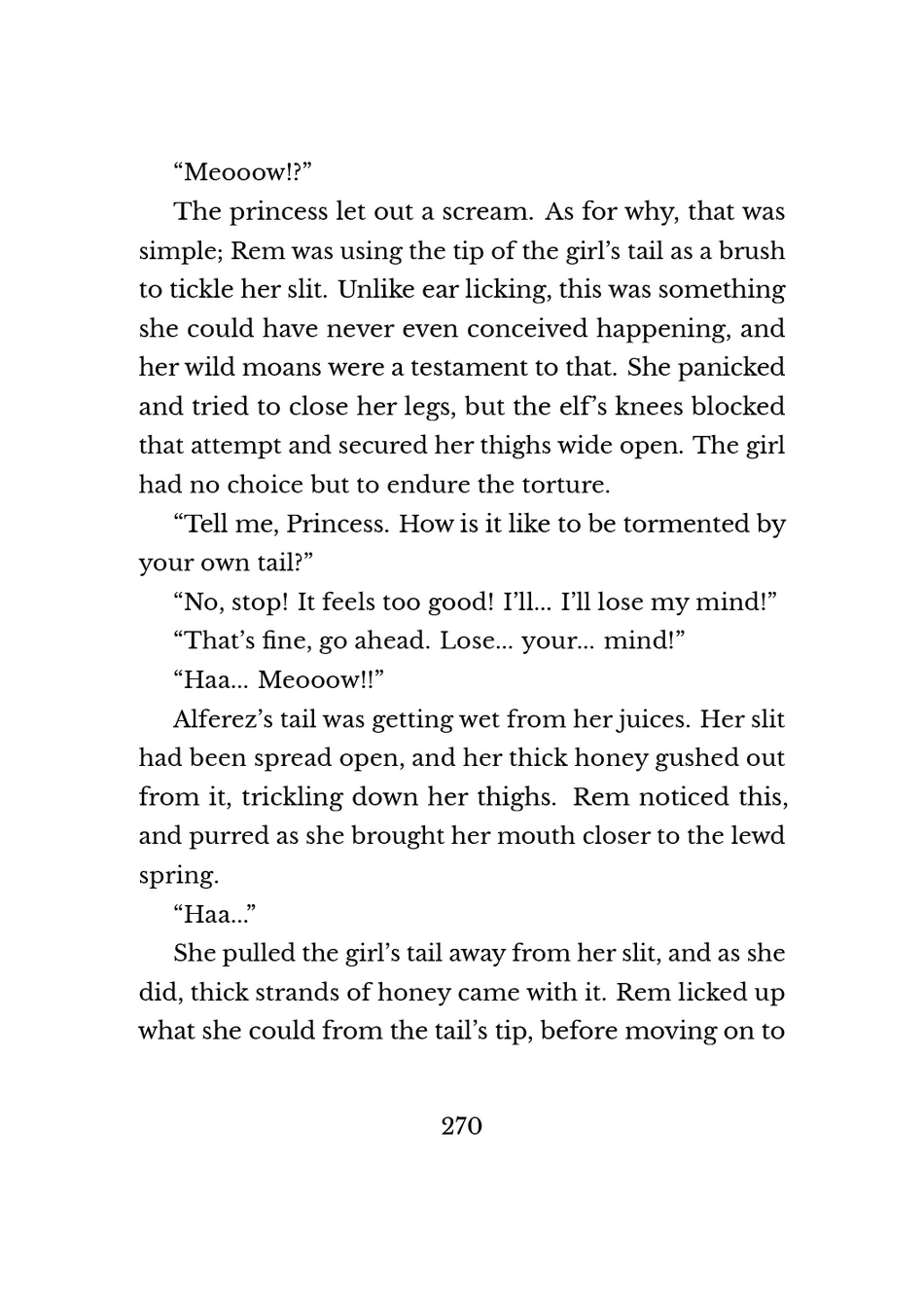 Yuri Elf to Norowareta Hime page 268