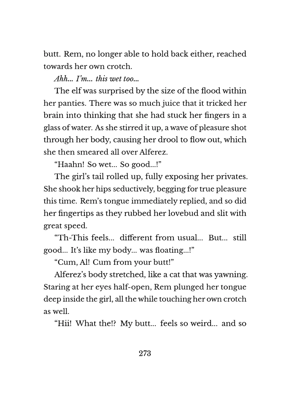 Yuri Elf to Norowareta Hime page 271