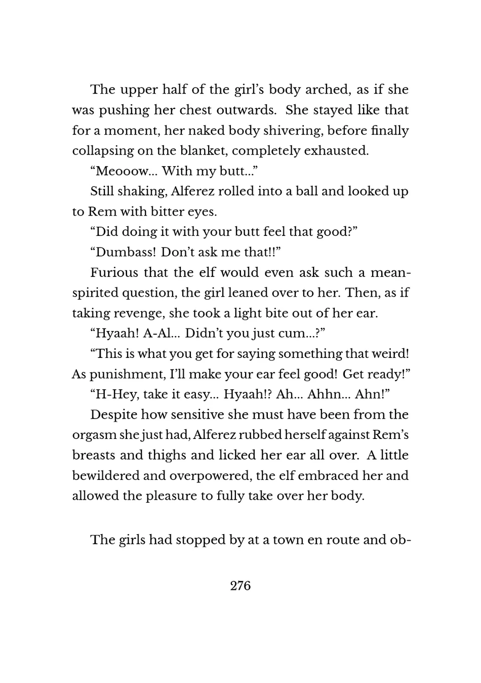 Yuri Elf to Norowareta Hime page 274