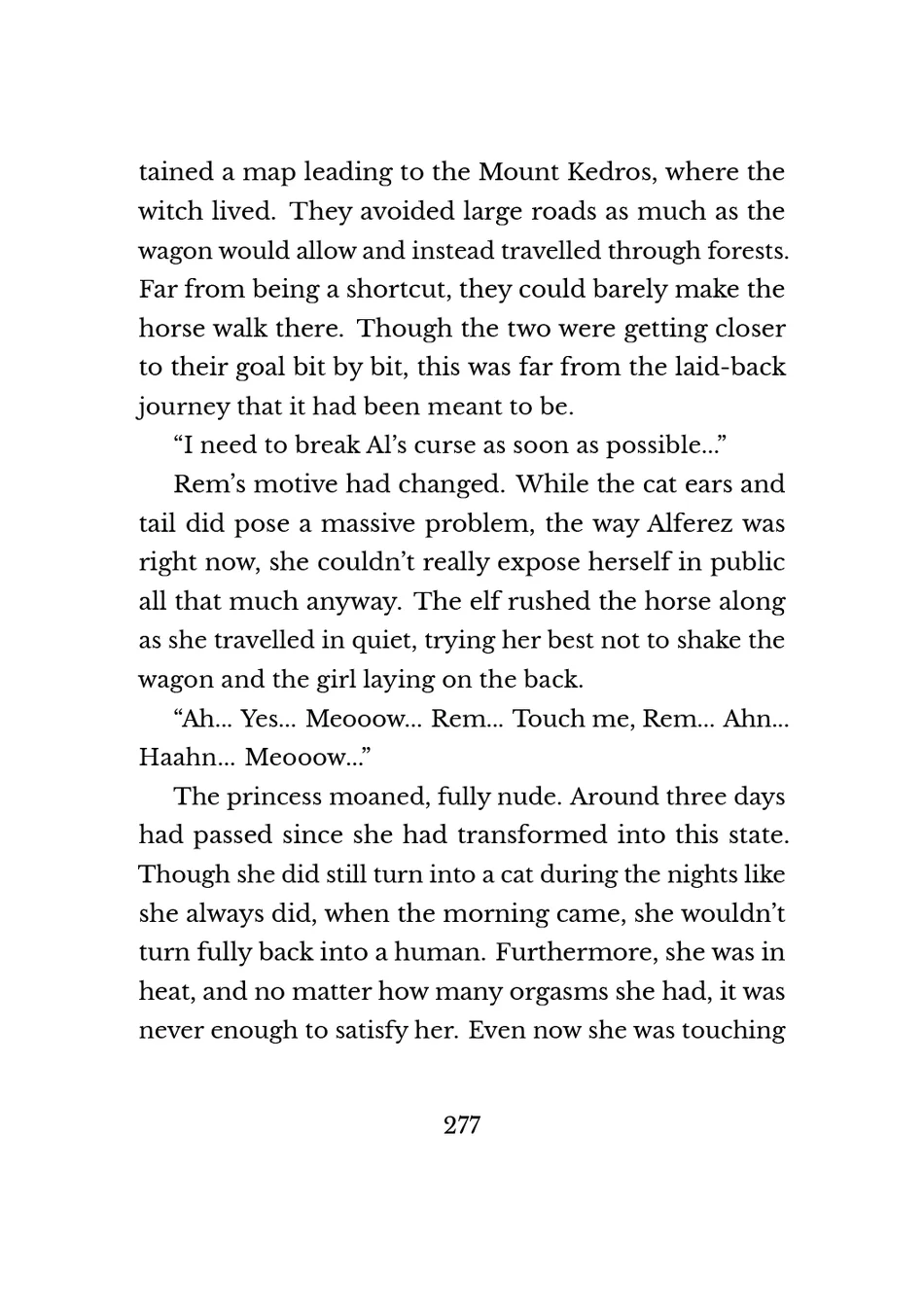 Yuri Elf to Norowareta Hime page 275