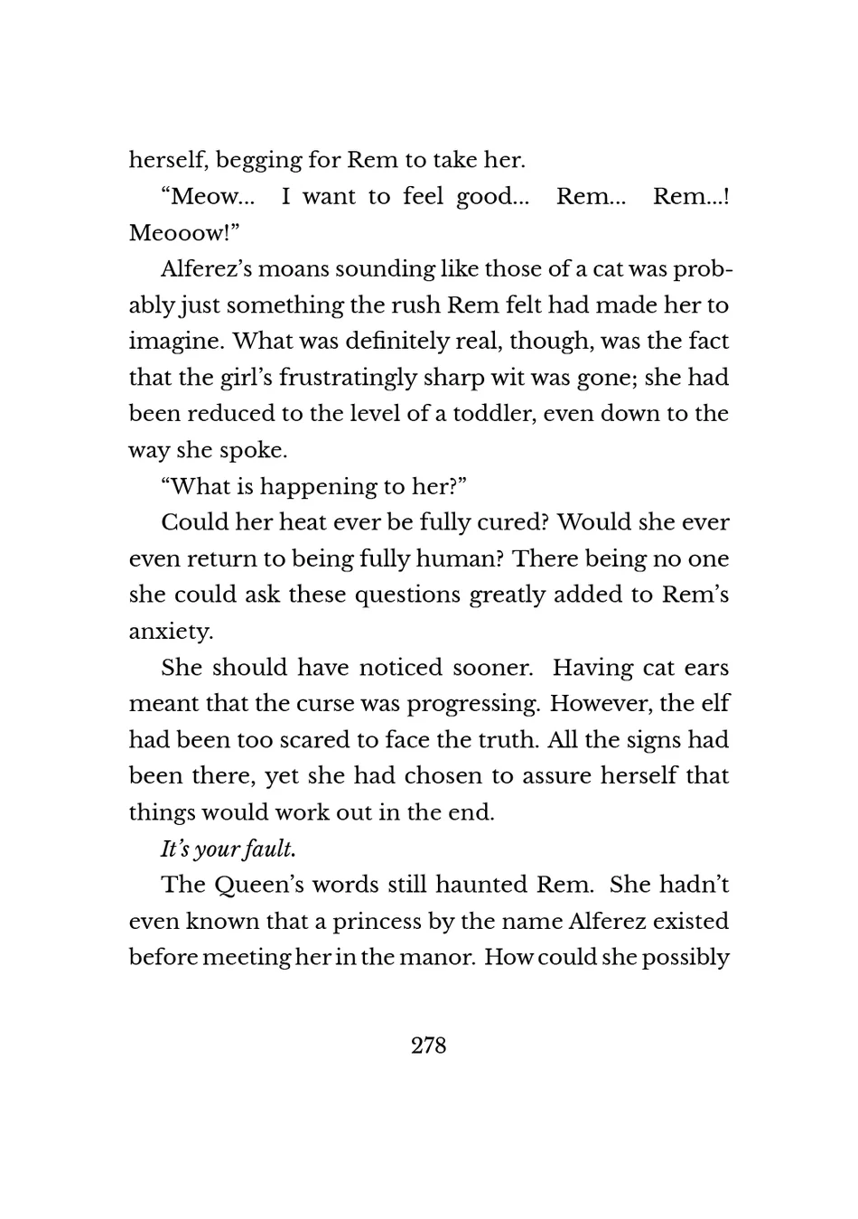 Yuri Elf to Norowareta Hime page 276