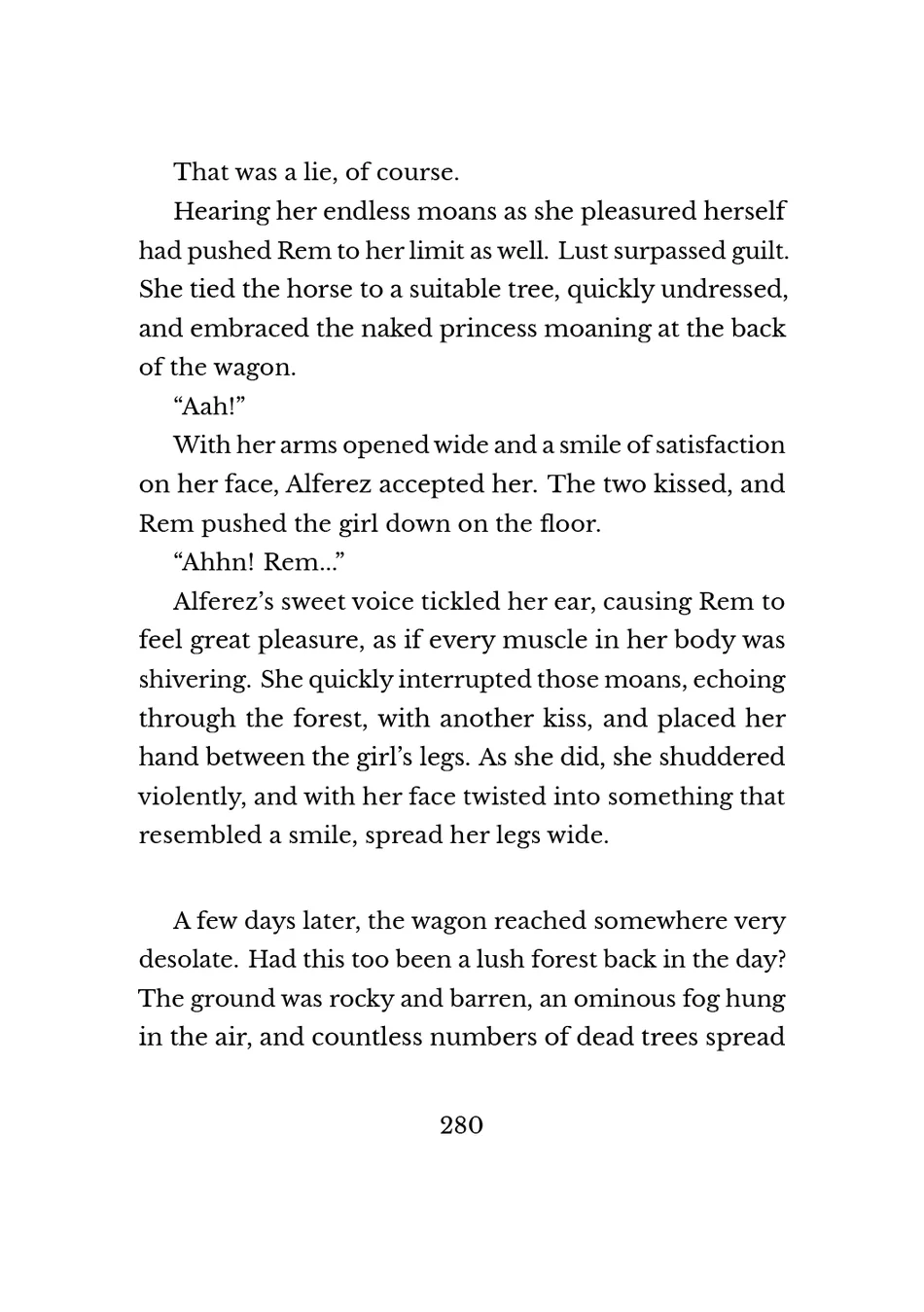 Yuri Elf to Norowareta Hime page 278