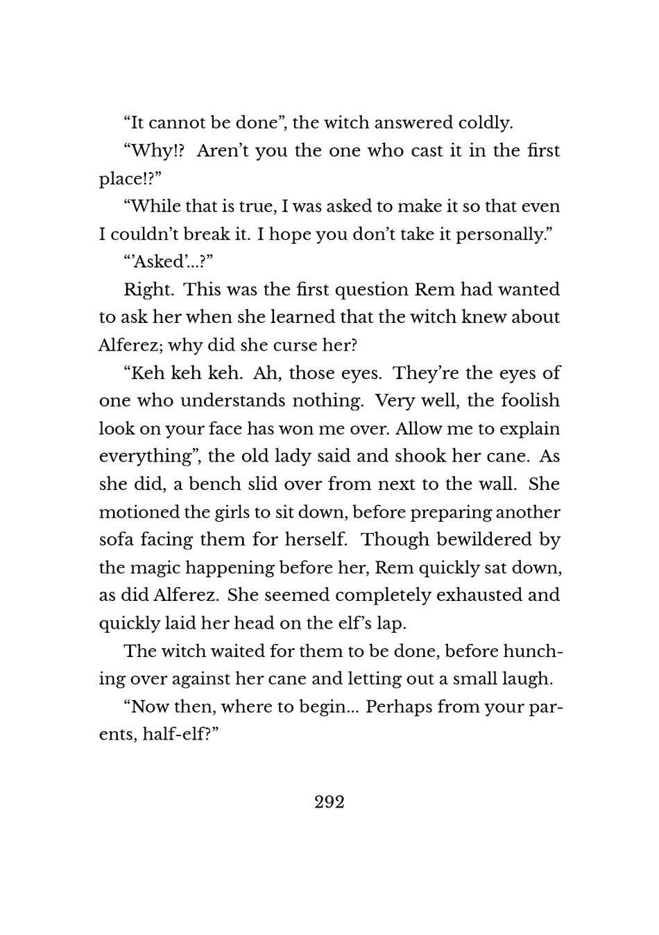 Yuri Elf to Norowareta Hime page 290