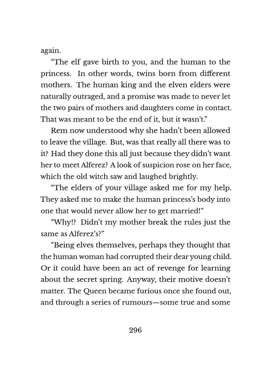 Yuri Elf to Norowareta Hime page 294