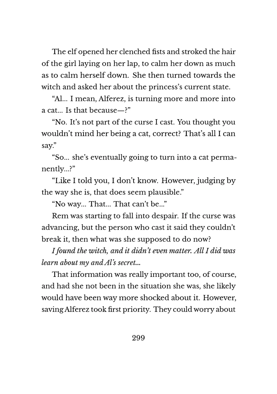 Yuri Elf to Norowareta Hime page 297