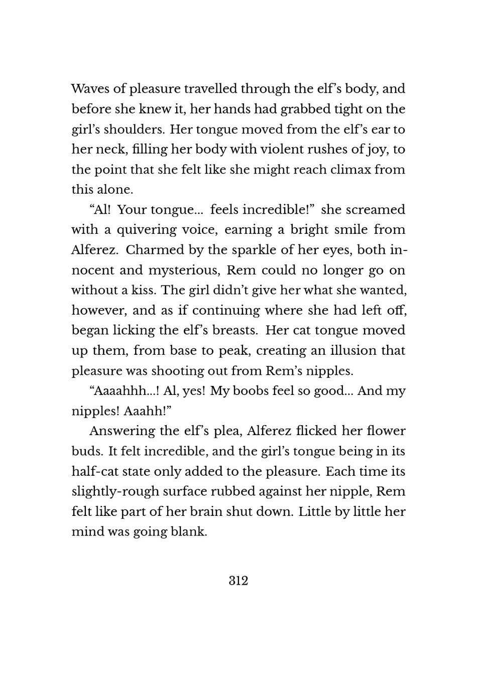Yuri Elf to Norowareta Hime page 310
