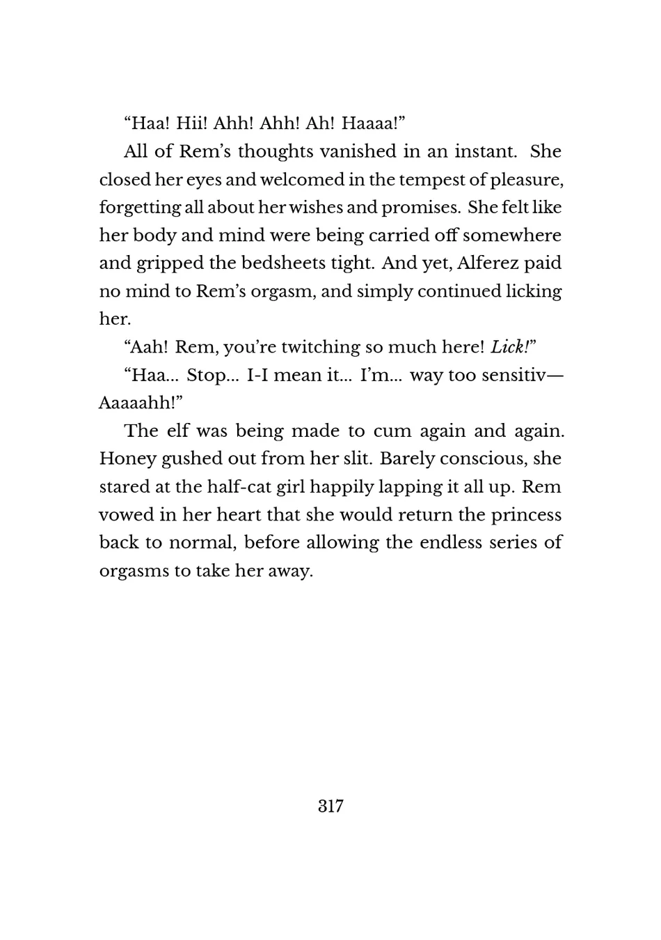 Yuri Elf to Norowareta Hime page 315