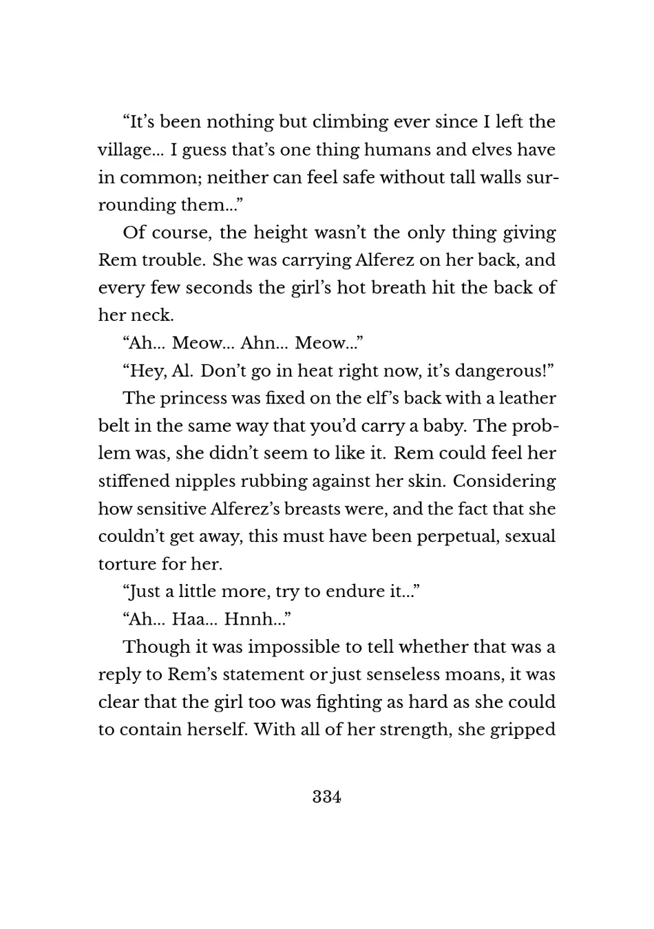 Yuri Elf to Norowareta Hime page 332