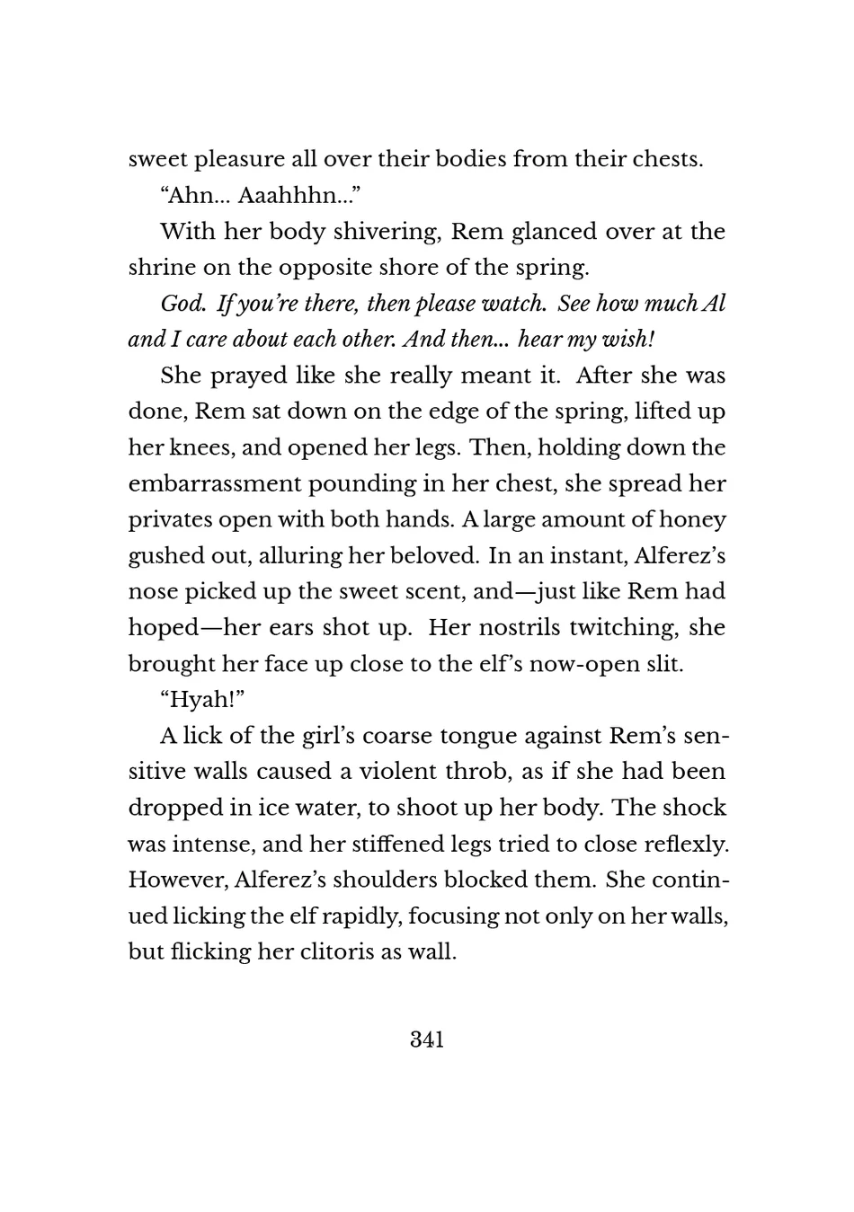 Yuri Elf to Norowareta Hime page 339