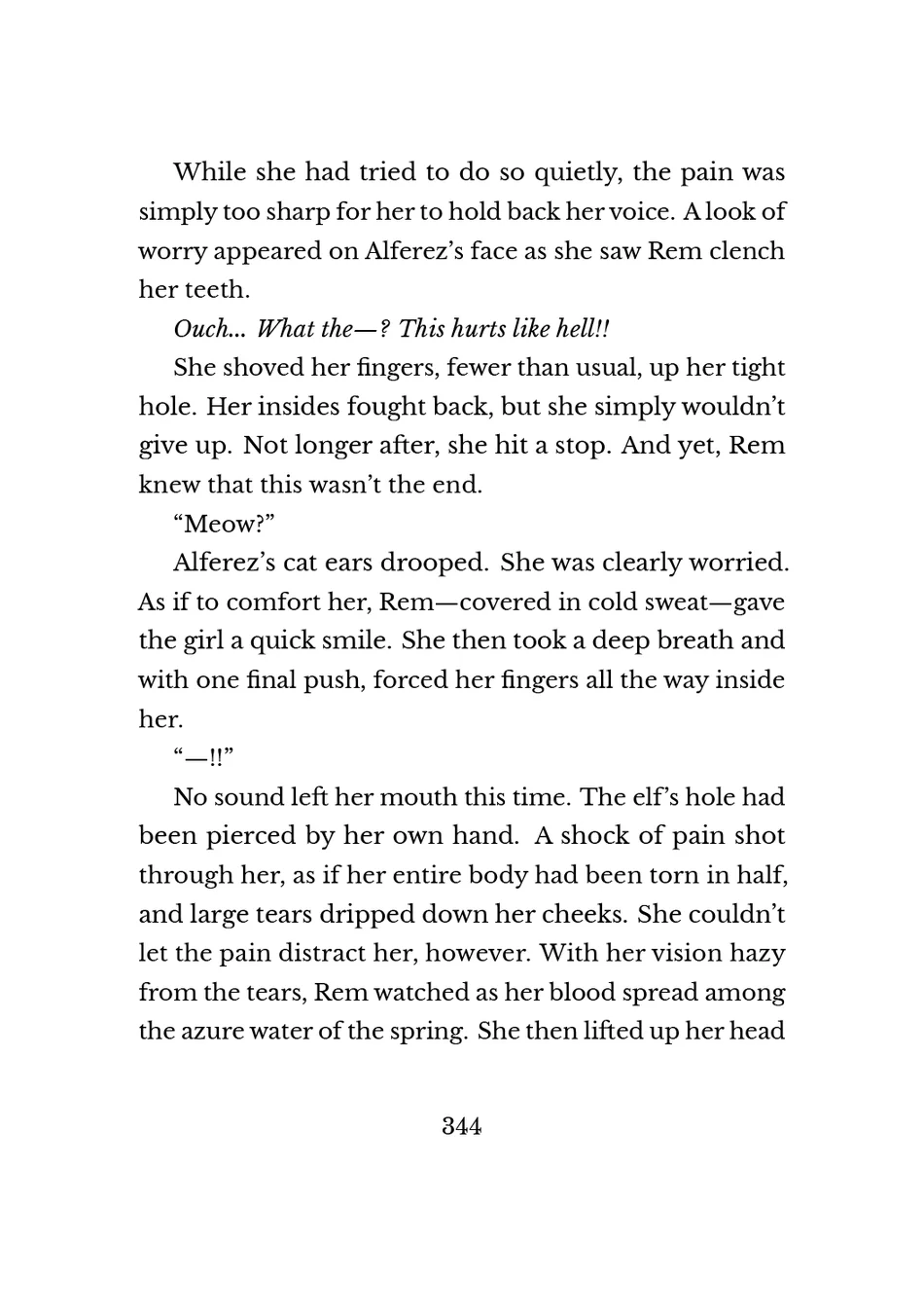 Yuri Elf to Norowareta Hime page 342