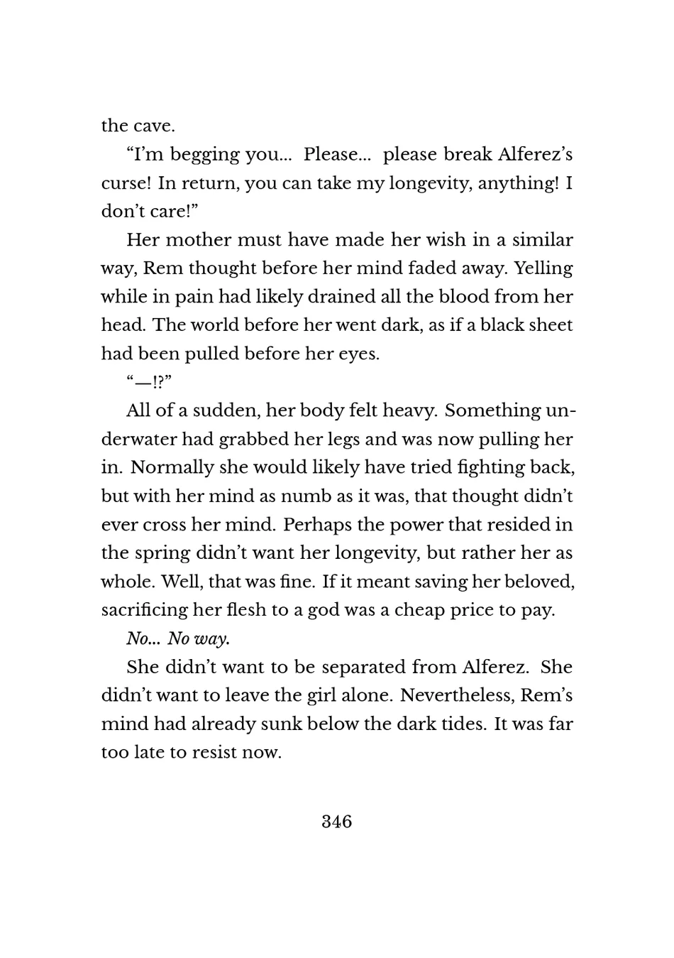 Yuri Elf to Norowareta Hime page 344