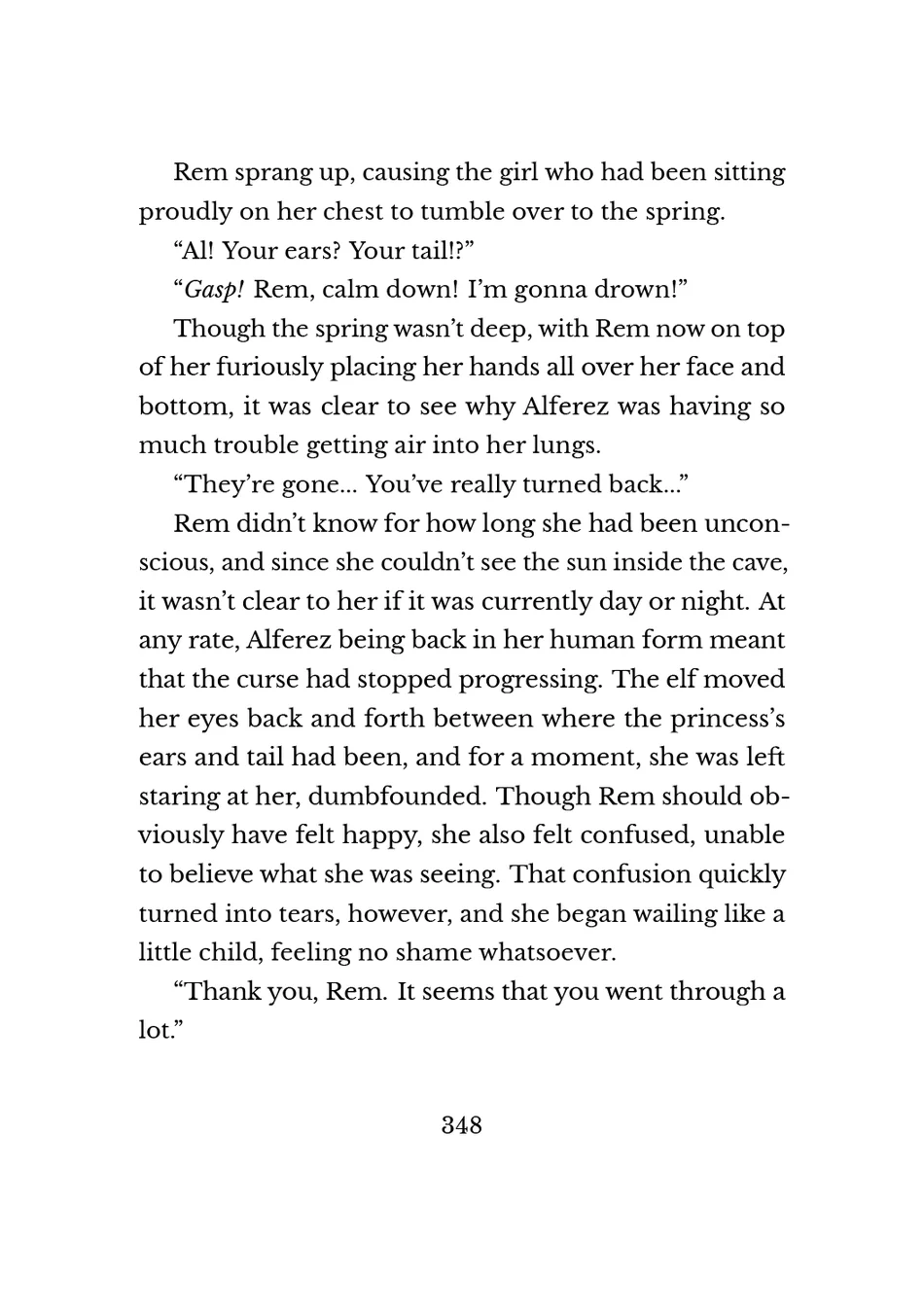 Yuri Elf to Norowareta Hime page 346