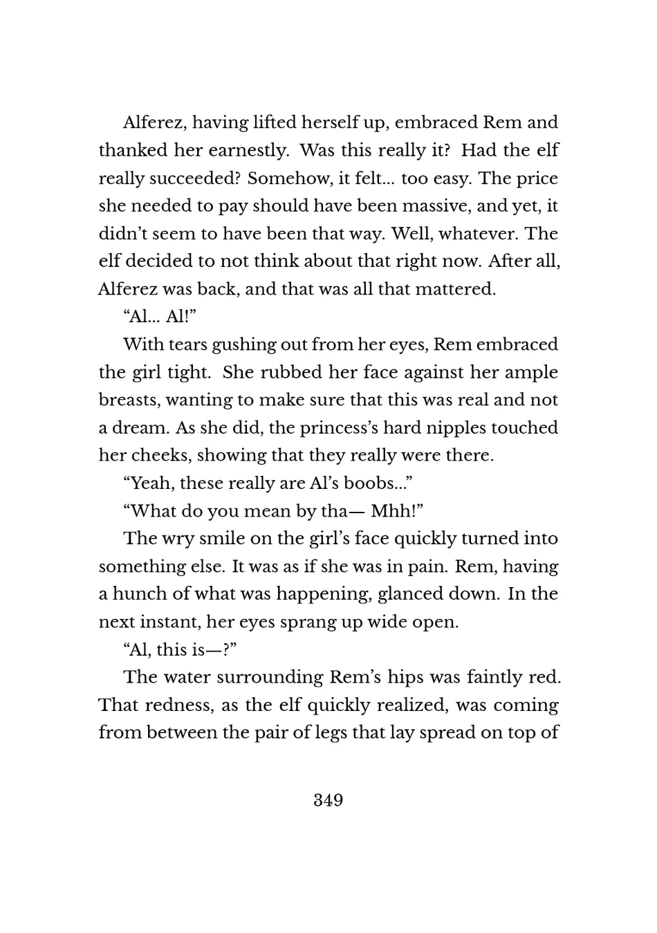 Yuri Elf to Norowareta Hime page 347