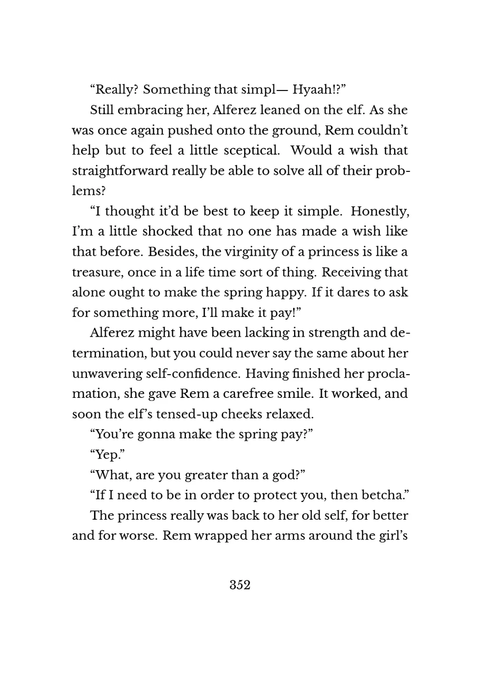 Yuri Elf to Norowareta Hime page 350