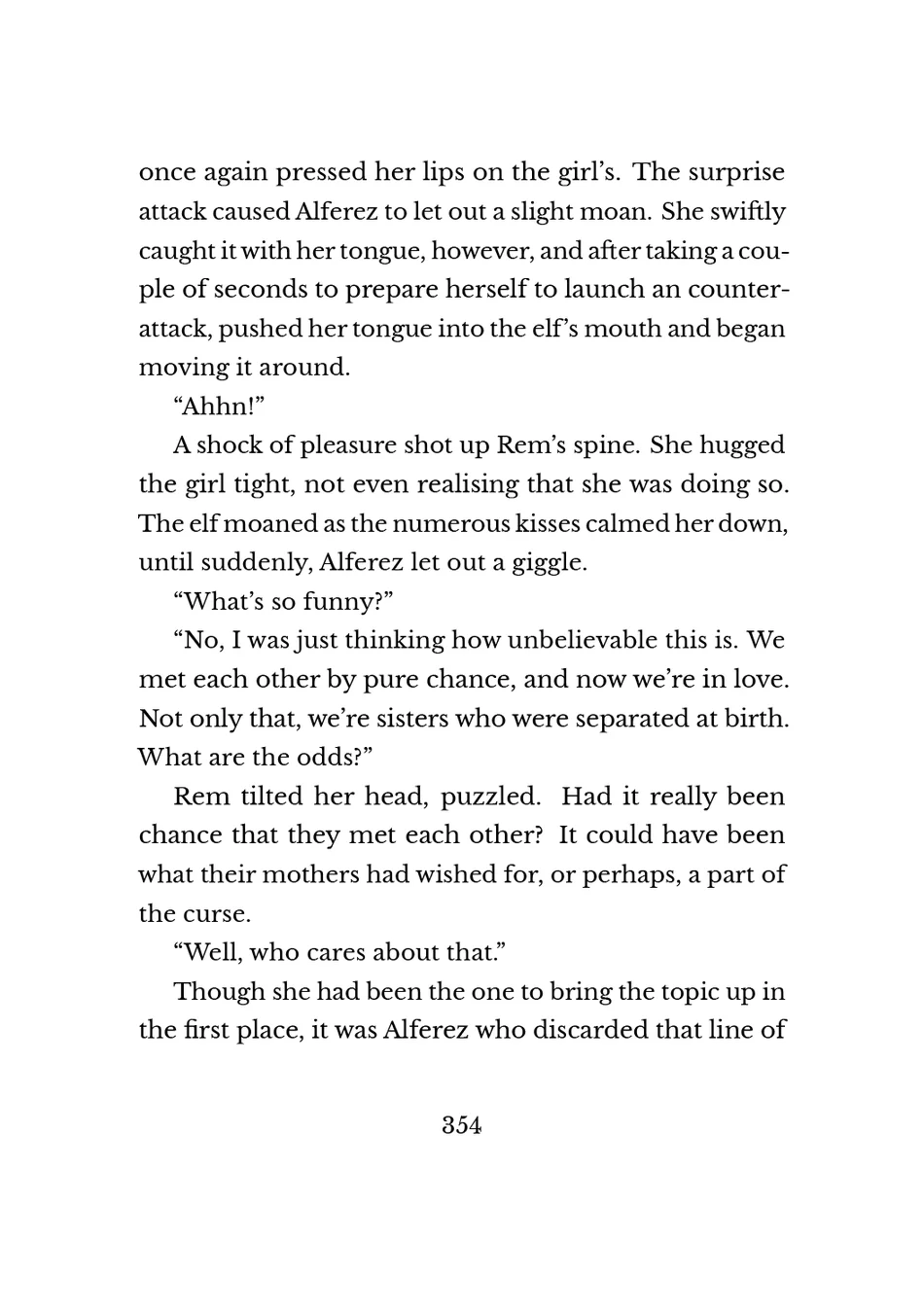 Yuri Elf to Norowareta Hime page 352
