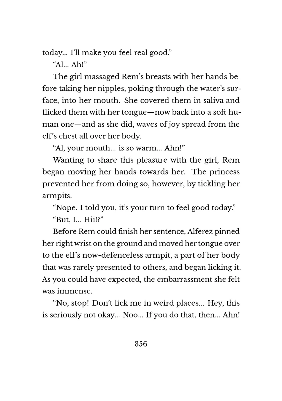 Yuri Elf to Norowareta Hime page 354