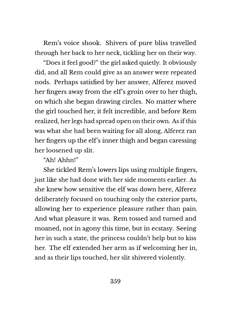 Yuri Elf to Norowareta Hime page 357