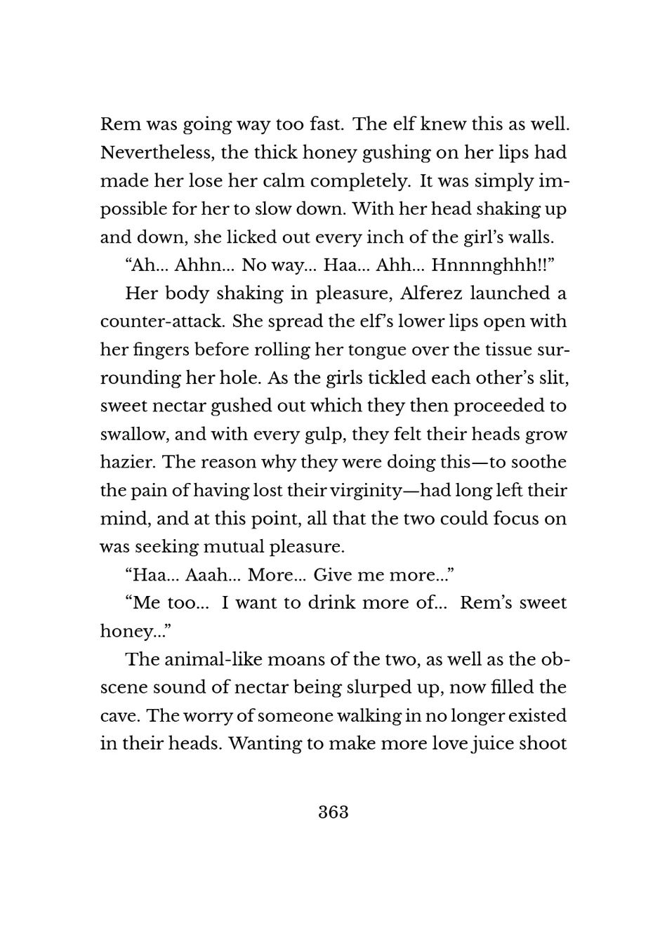 Yuri Elf to Norowareta Hime page 361