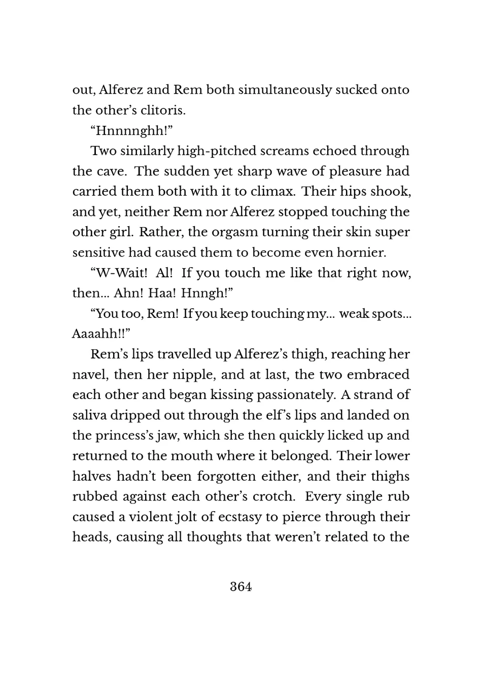 Yuri Elf to Norowareta Hime page 362