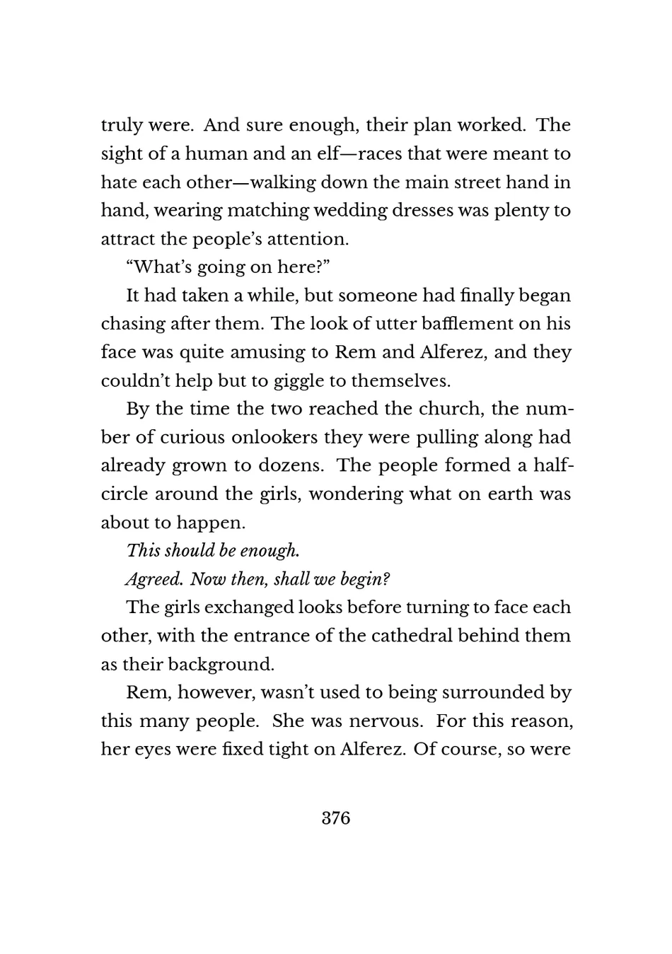 Yuri Elf to Norowareta Hime page 374