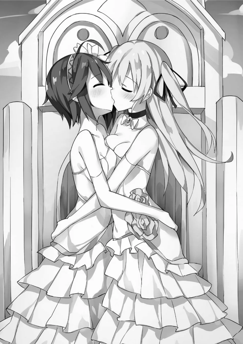 Yuri Elf to Norowareta Hime page 376