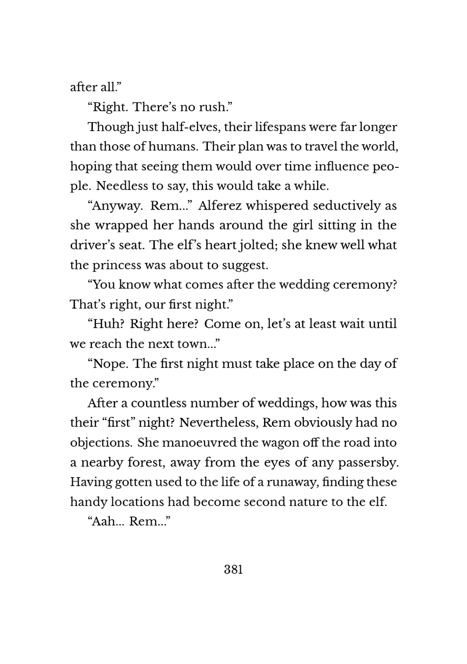 Yuri Elf to Norowareta Hime page 379