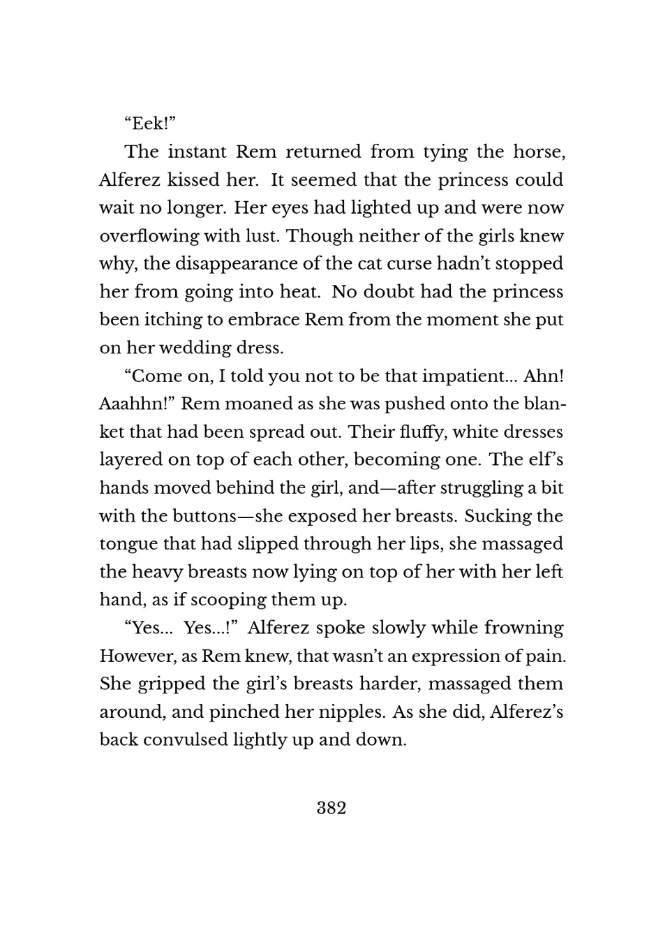 Yuri Elf to Norowareta Hime page 380