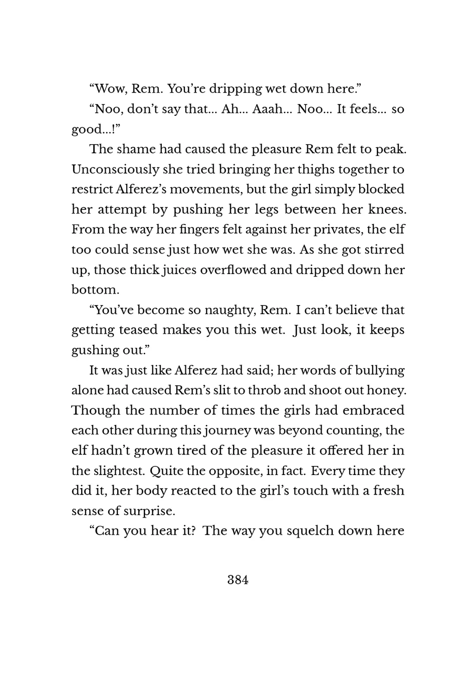Yuri Elf to Norowareta Hime page 382