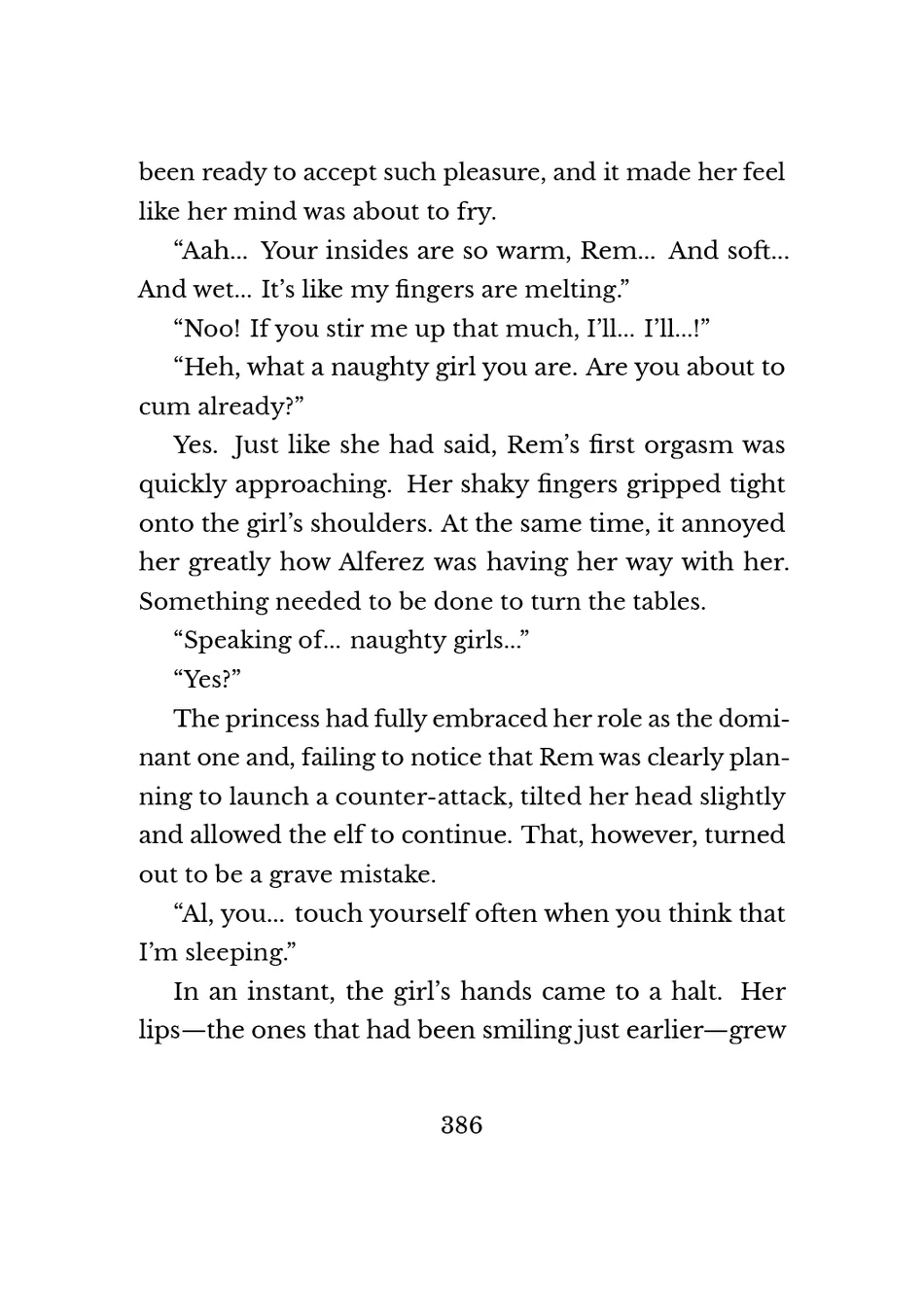 Yuri Elf to Norowareta Hime page 384