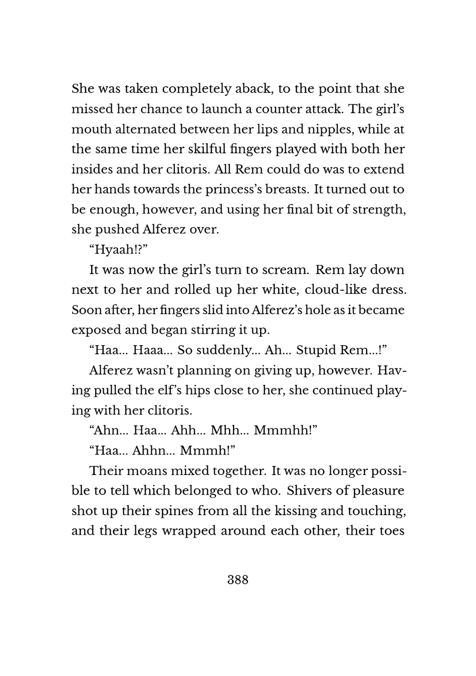 Yuri Elf to Norowareta Hime page 386
