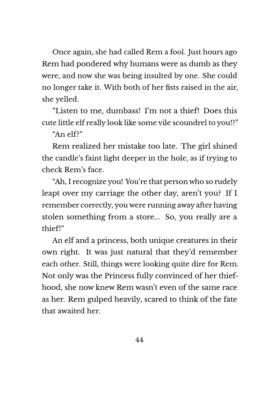 Yuri Elf to Norowareta Hime page 42