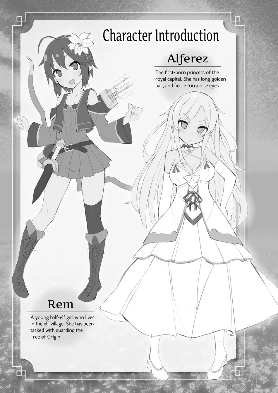 Yuri Elf to Norowareta Hime page 4
