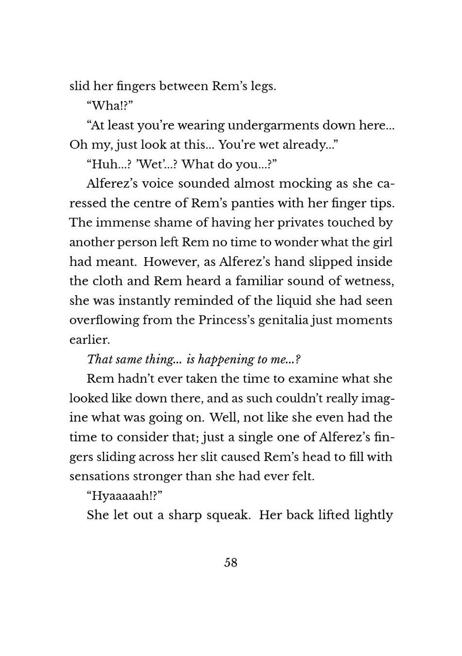 Yuri Elf to Norowareta Hime page 56